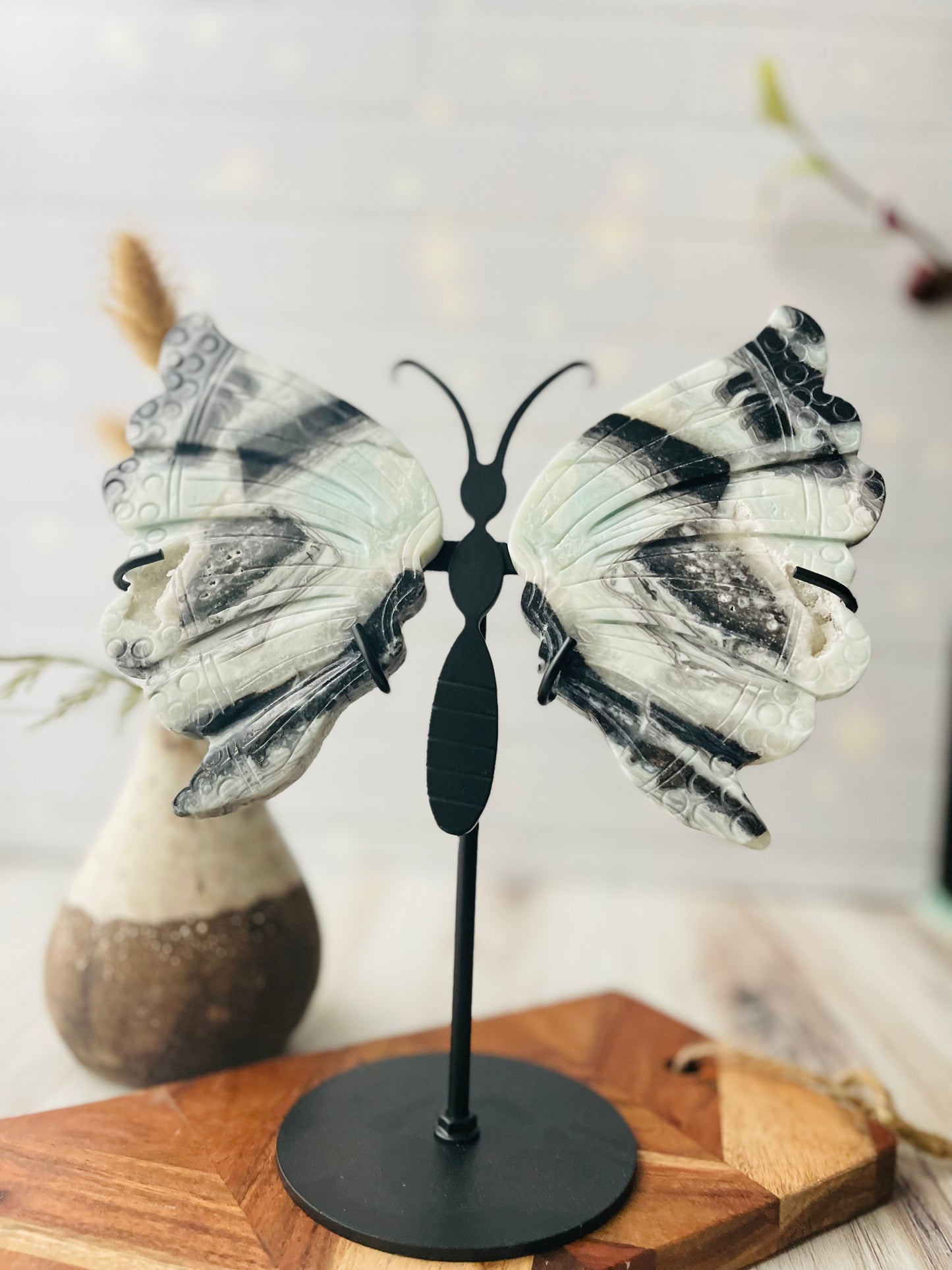 Large Butterfly Wings Caribbean Calcite