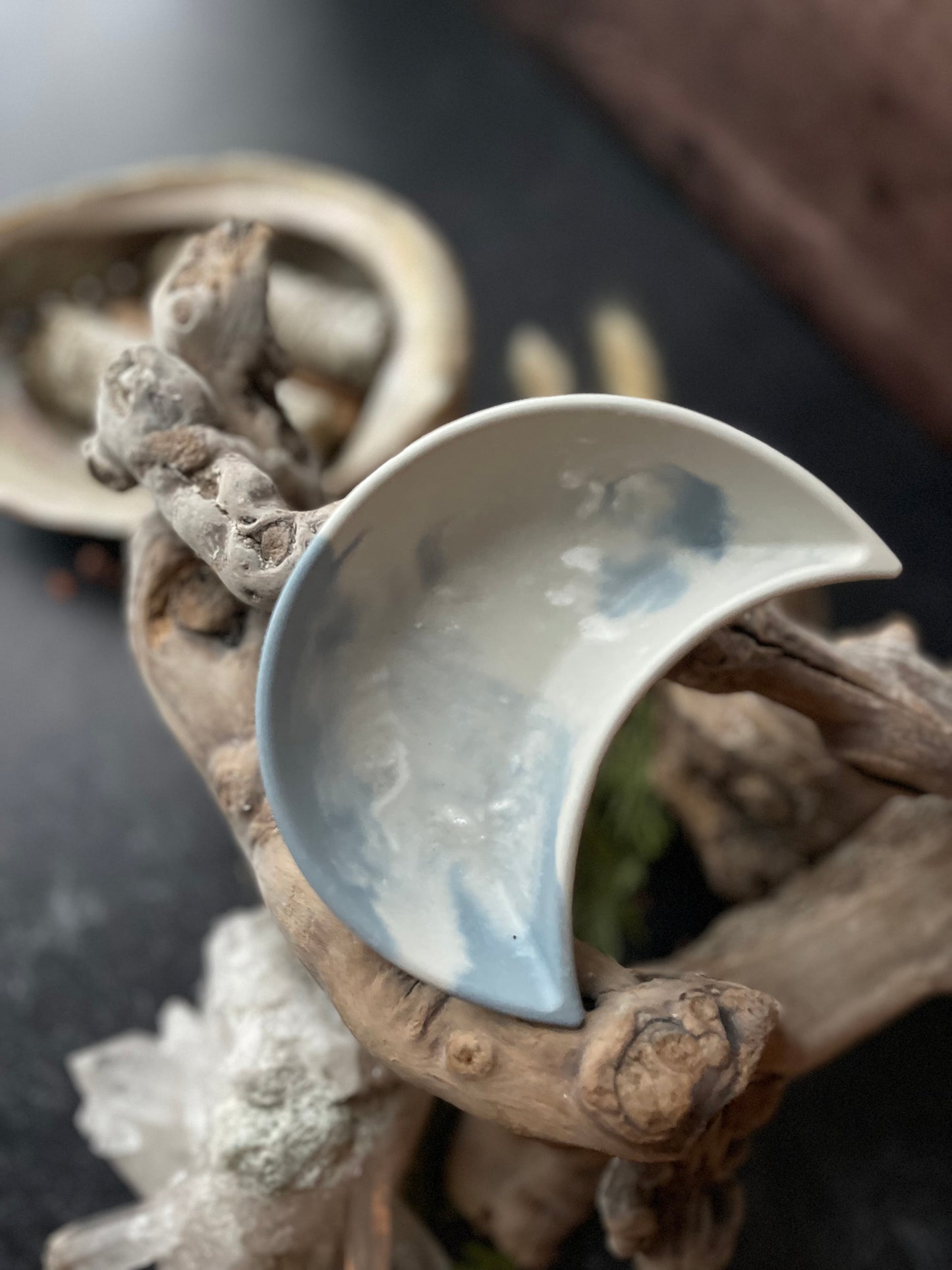 Half Moon Cement Tray