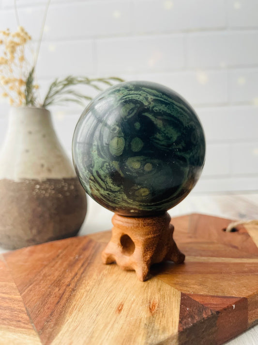 Kambaba Jasper Sphere