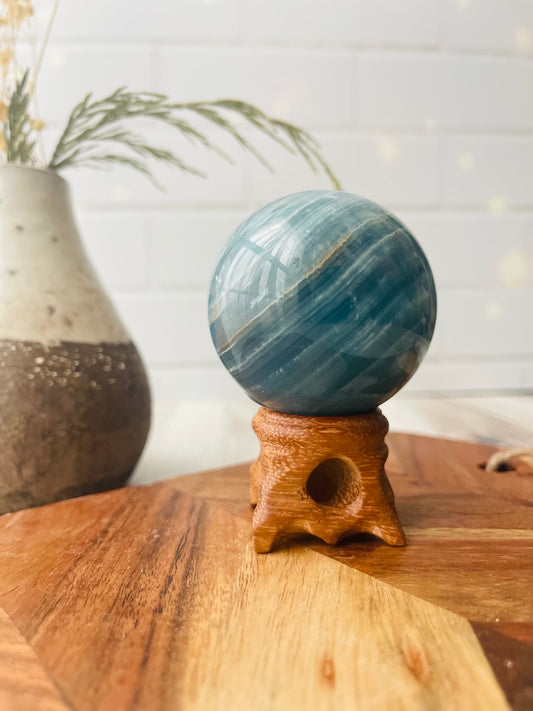 Blue Onyx Sphere