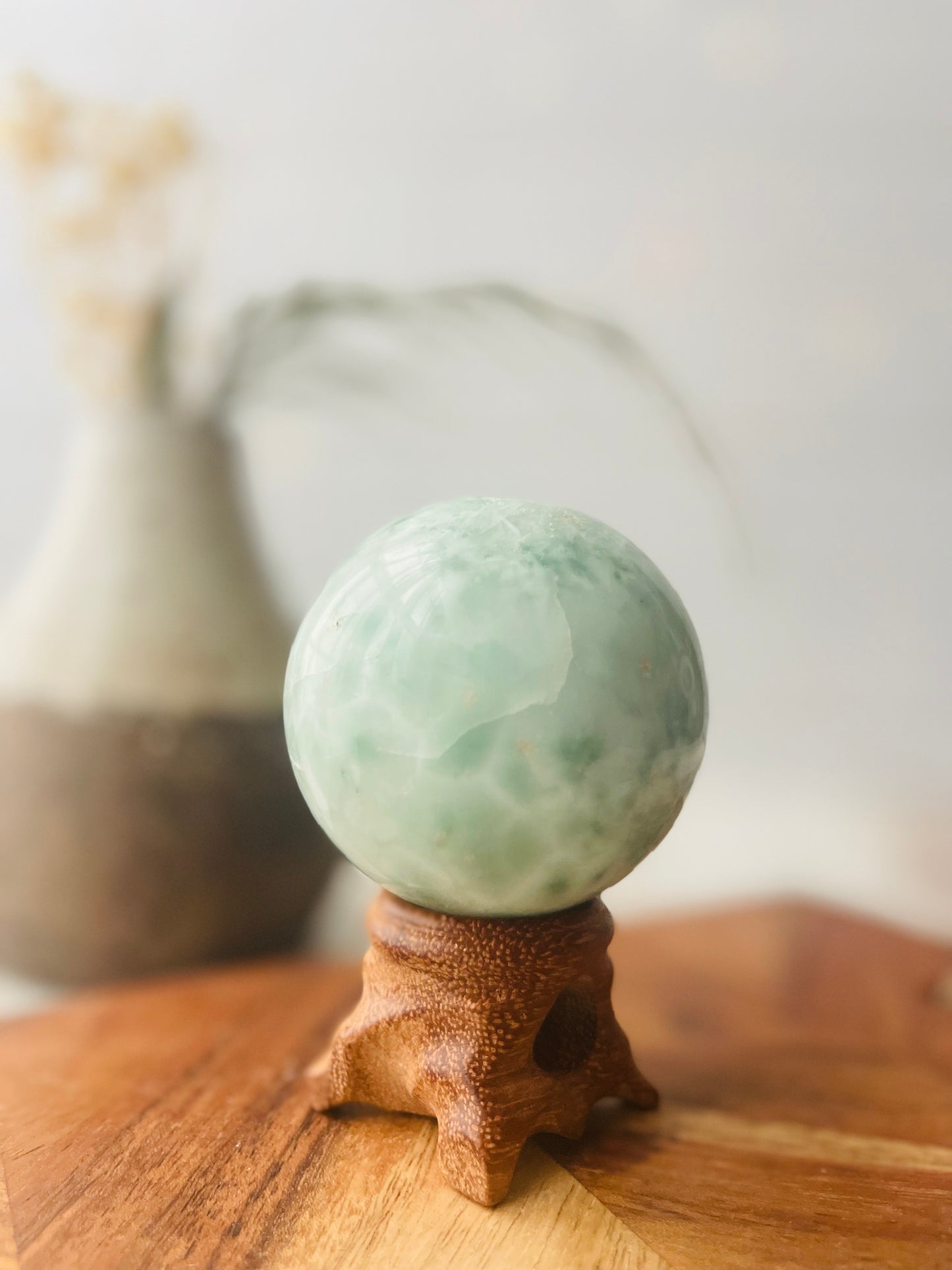 Green Alabaster Sphere