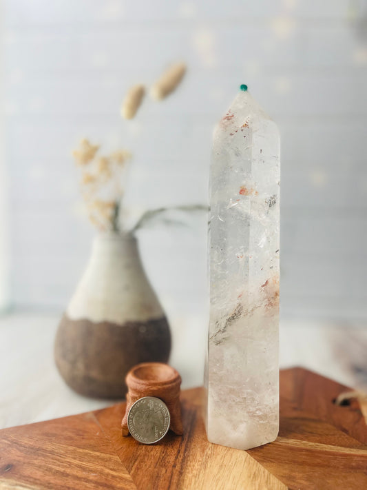 Clear Quartz Tower