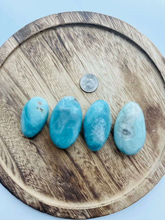 Amazonite Palm Stones